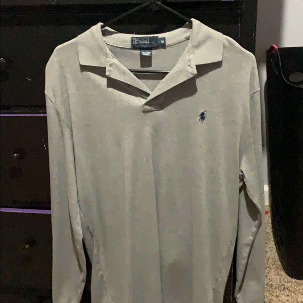Polo Ralph Lauren long sleeve polo sz M